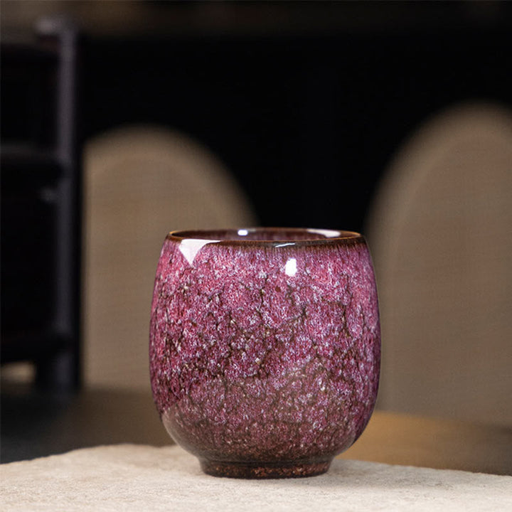Teetasse Büro Jianzhan Keramik Klein Rosa