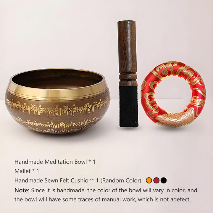 Klangschalen Sets Sutra-Muster Heilung 8 cm