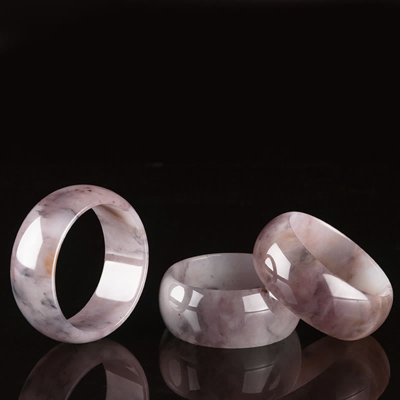 Armband Lila Jade - Glück Schutz Bangle