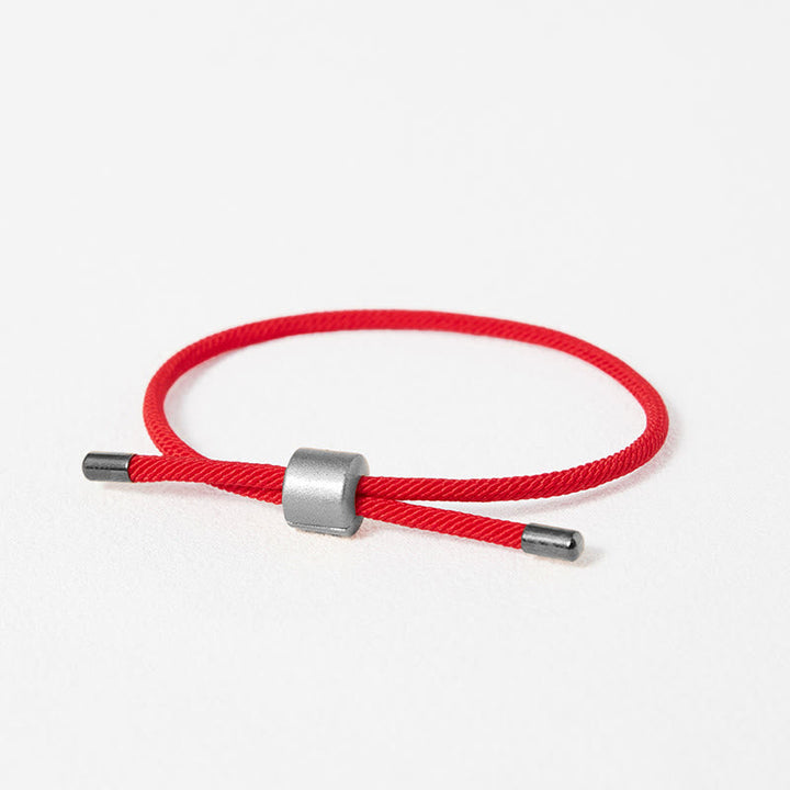 Glücksarmband Rotes Band Gold