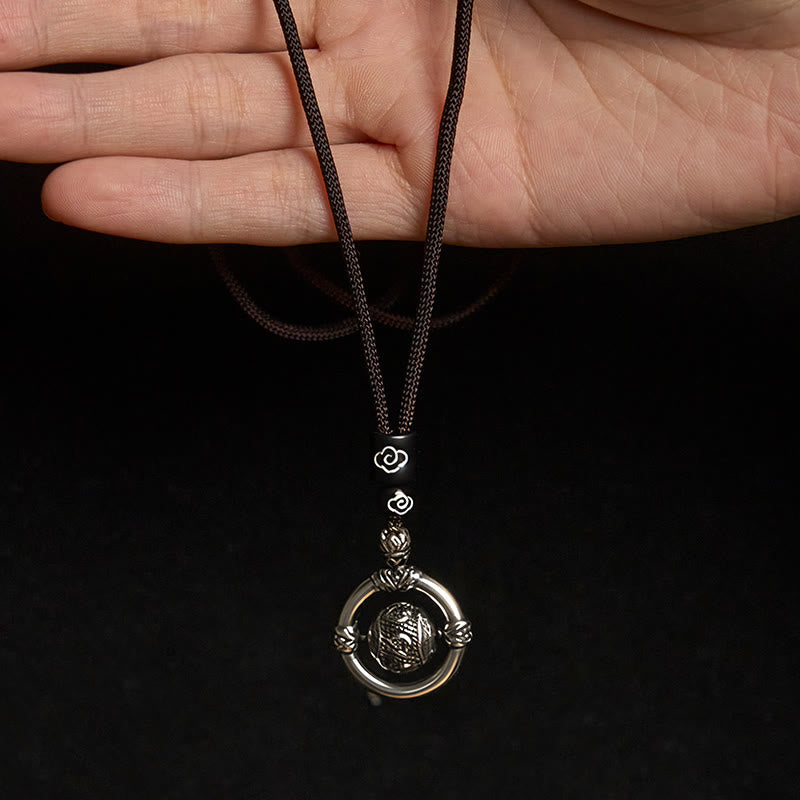 Kupfer Kette Rotation Wohlstand Anhänger in Hand getragen Schmuck