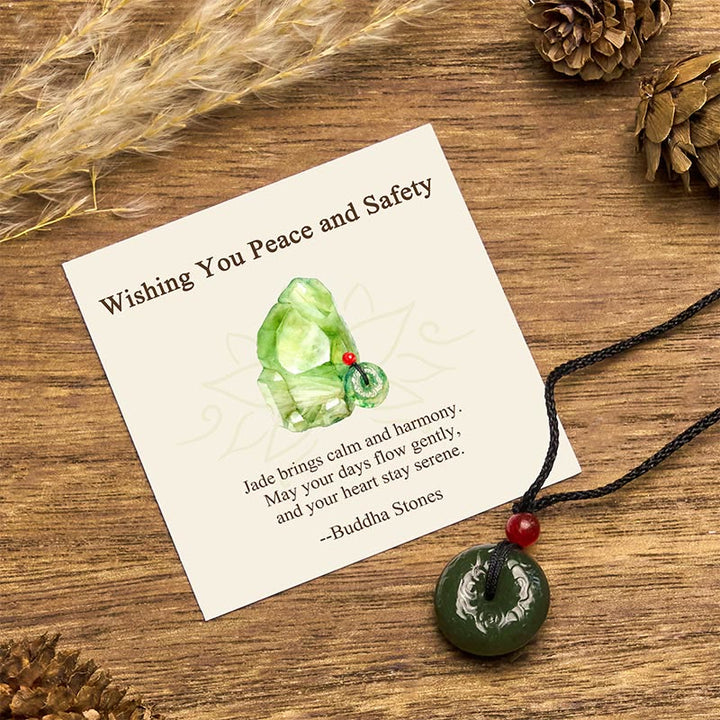 Kette Jade Schnalle Frieden – Frieden