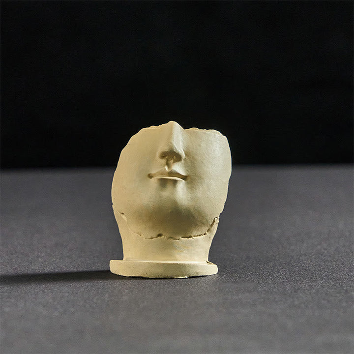 Buddha Statue Fu Hunde Magnet Deko Halbgesicht Buddha (mit Magnet)