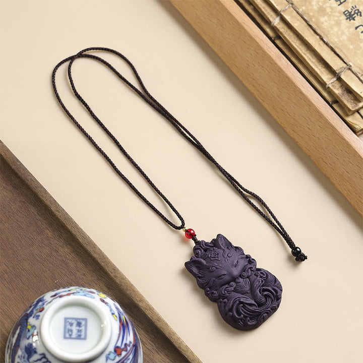 Kette, Anhänger, Schwarz, Schmuck