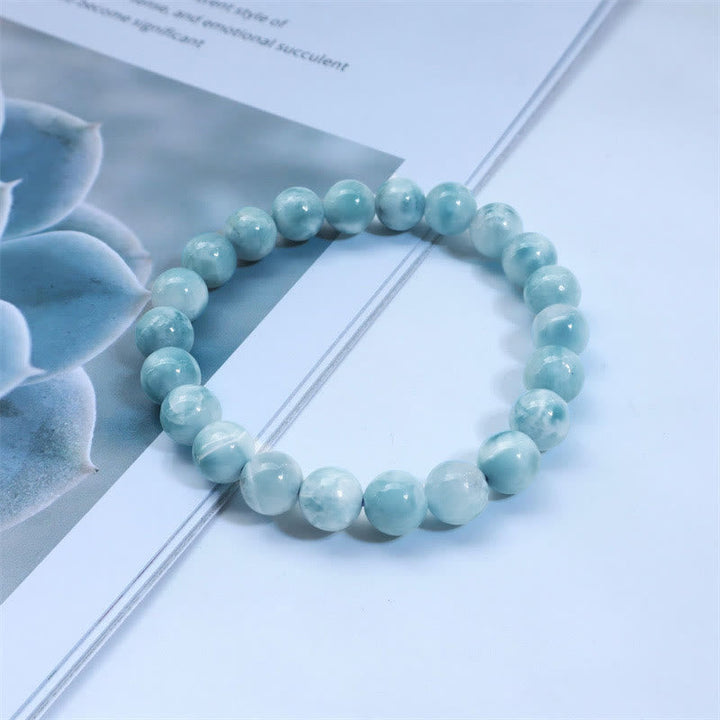 Armband Larimar Weisheit Selbstvertrauen | Zen Spirit