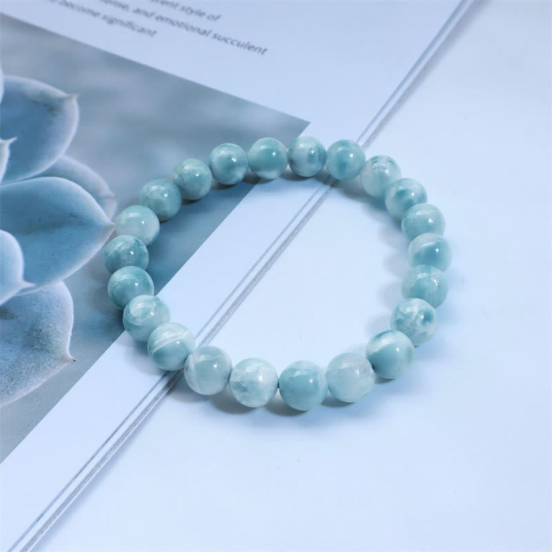 Armband Larimar Weisheit Selbstvertrauen