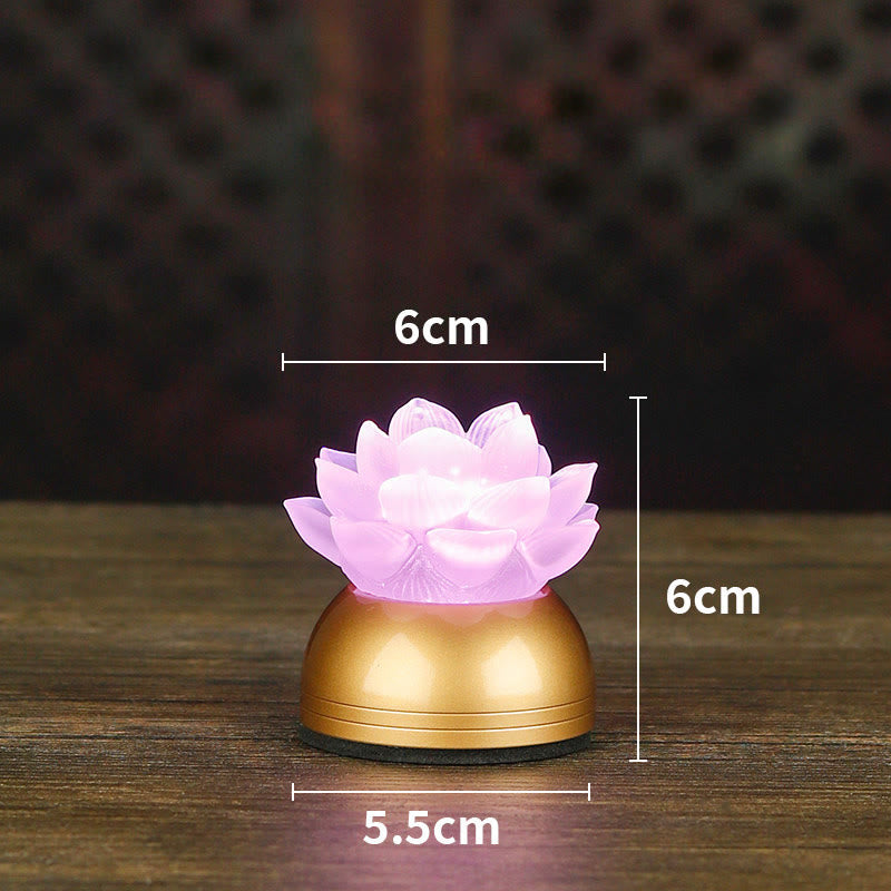 Figur Lotus Liuli Kupfer Neubeginn Kupfer Rosa Aufladbar