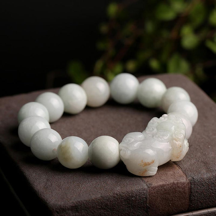 Armband Feng Shui Jade Pixiu Wohlstand & Heilung