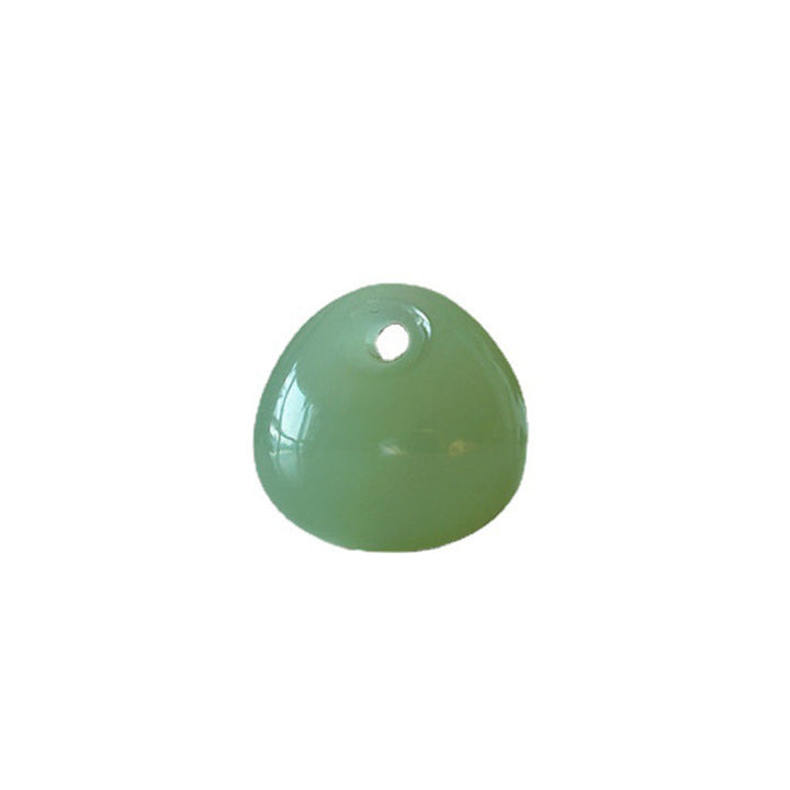 Kette Jade Buddha – Wohlstand & Gelassenheit – Bild 16 – Jade Buddha Anhänger grün poliert Naturstein Kette Wohlstand Gelassenheit