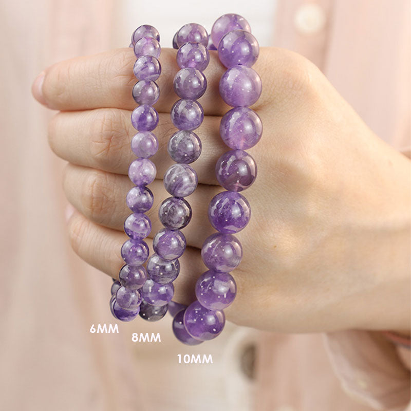 Armband Amethyst - Reinigung