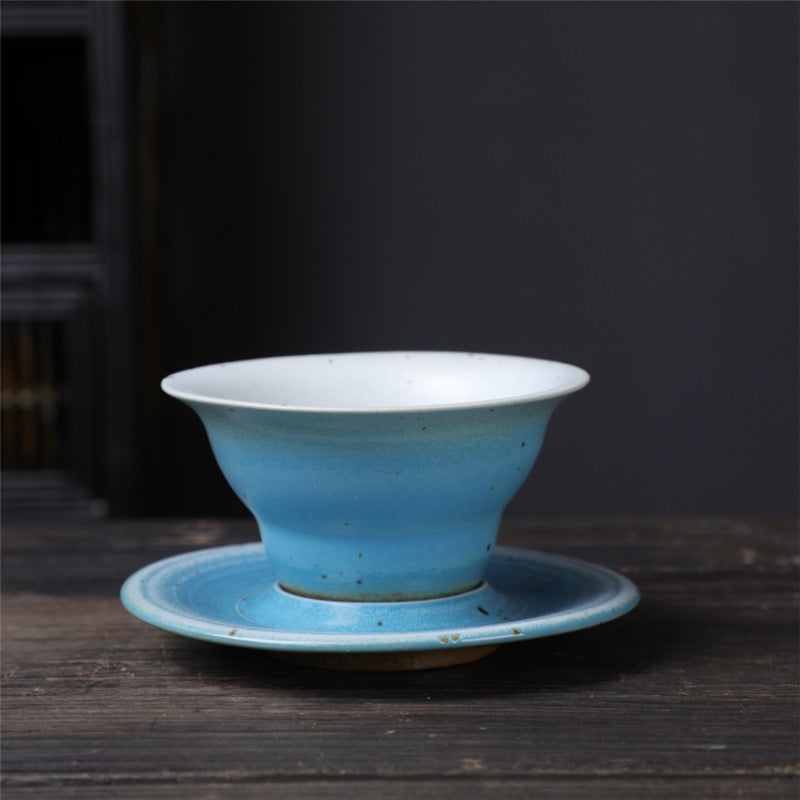 Teetassen Sets Planet Design Keramik Untertasse Uranus 160ml