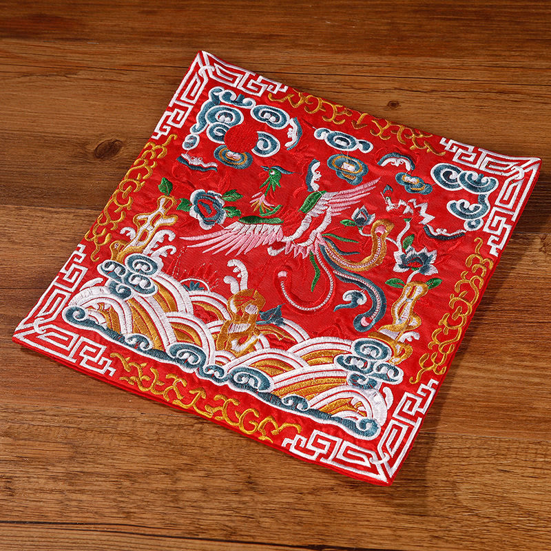 Tee Untersetzer Kranich Phönix Drache Kirin Roter Phönix