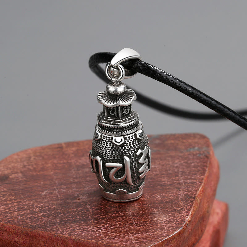 Kette Silber – Om Mantra, Harmonie, Spiritualität