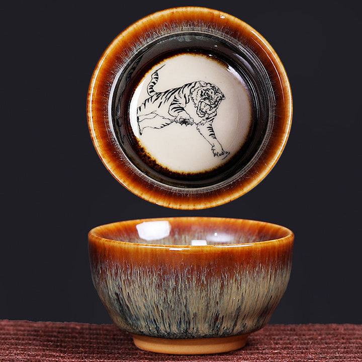 Teetassen Tiger
