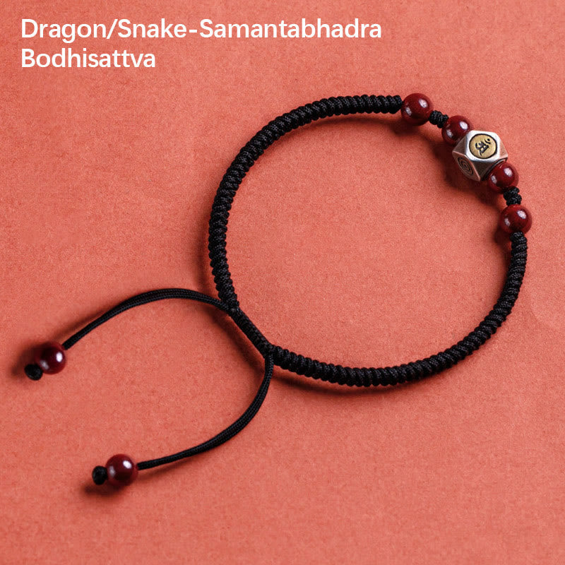 Armband 925 Silber Zinnober Chinesisches Tierkreis – Ruhe