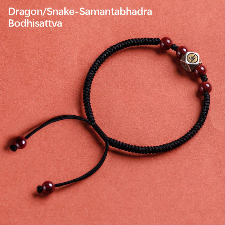 Armband 925 Silber Zinnober Chinesisches Tierkreis – Ruhe