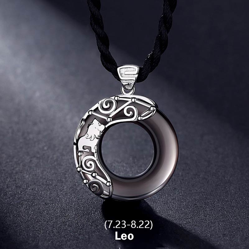 Kette Obsidian Widder – Mut & Glück | Zen Spirit