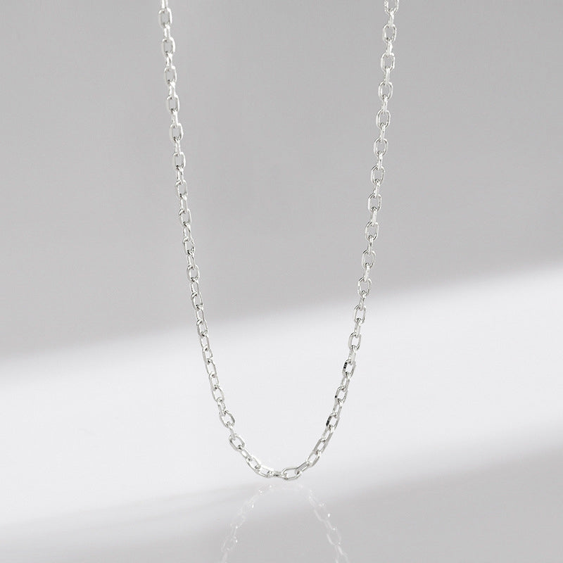 Kette 925er Silber Ankerkette Sterlingsilber filigran