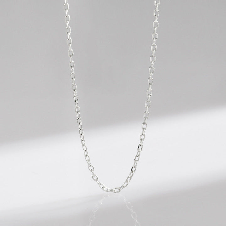 Kette 925er Silber Ankerkette Sterlingsilber filigran