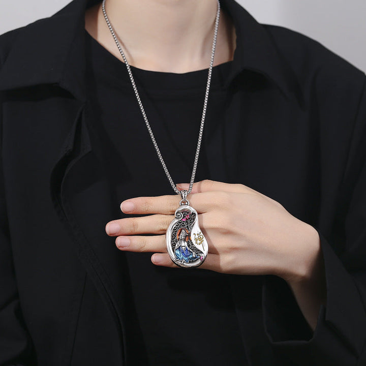 Kette Kupfer Avalokitesvara Mitgefühl tragbar