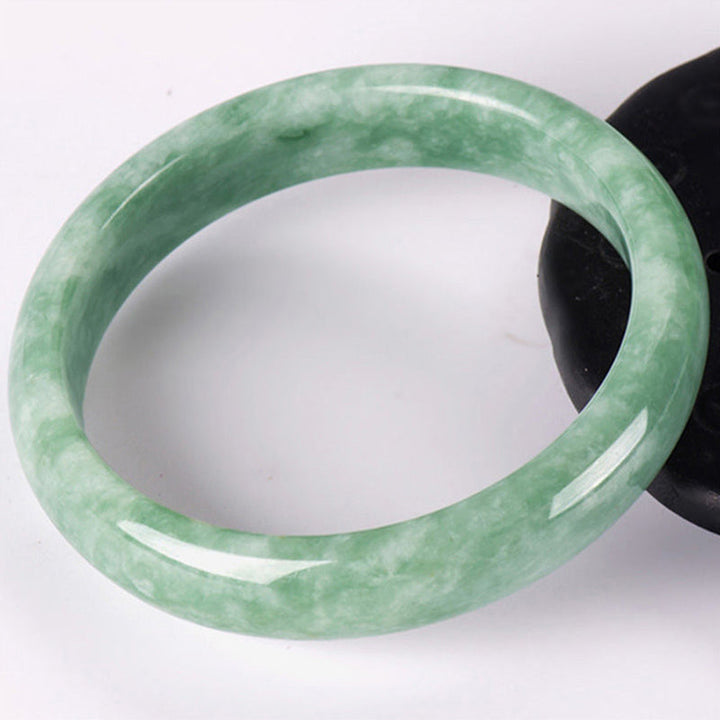 Armband Grüner Jade - Glück Fülle