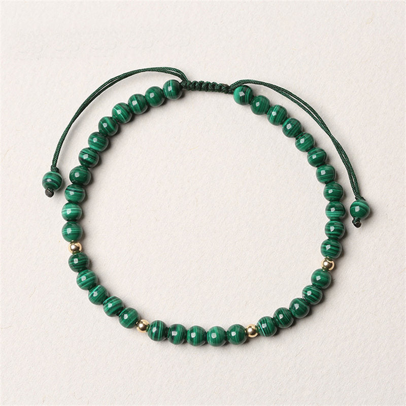 Armband Malachit - Schutz Ruhe Anti-Stress