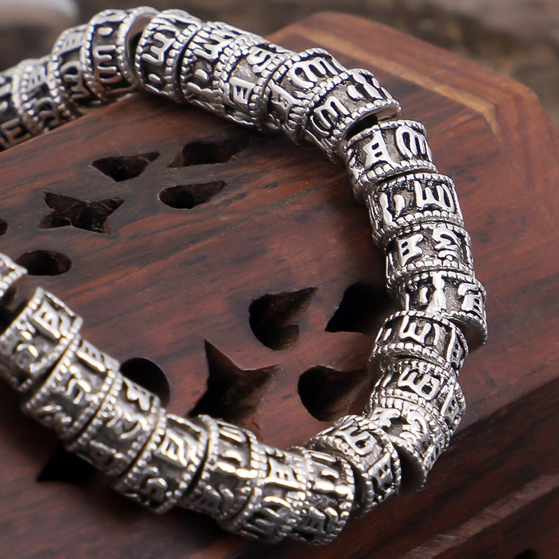 Armband Tibetisches Mantra Reinheit Handgemacht
