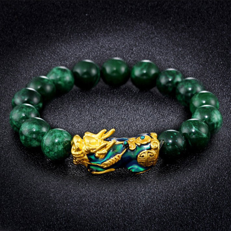 Armband Feng Shui Pixiu Jade - Schutz