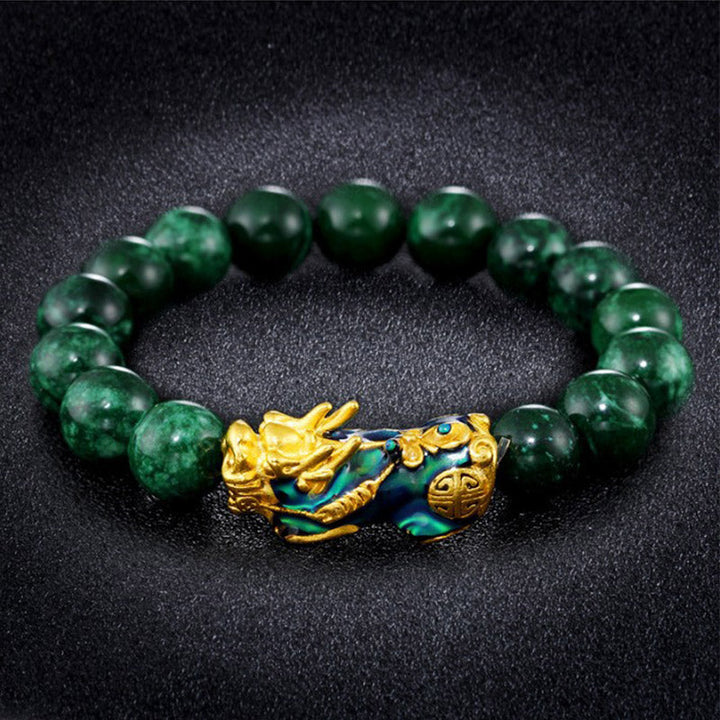Armband Feng Shui Pixiu Jade - Schutz