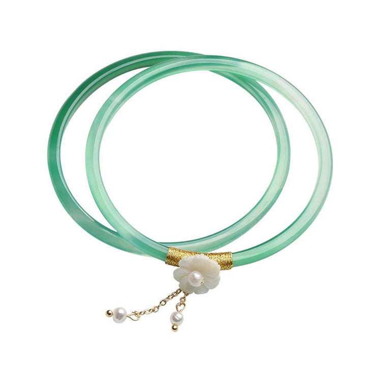 Armband Weiße Jade – Erfolg