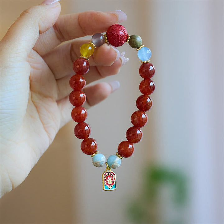 Armband Roter Achat – Frieden & Stärke