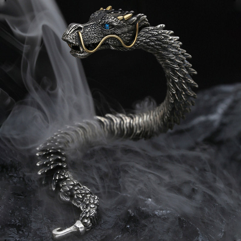 Armband Nordischer Drache Amulett - Glück & Schutz