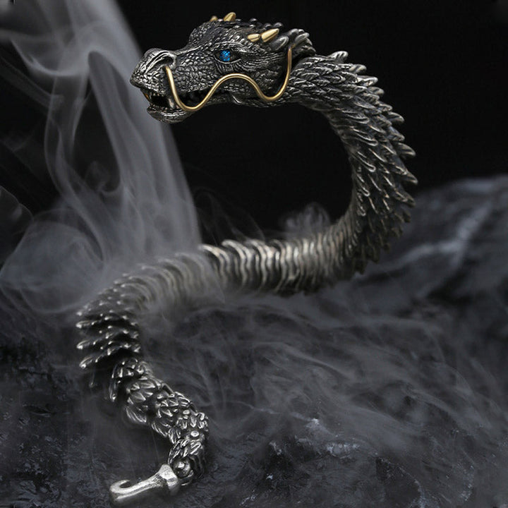 Armband Nordischer Drache Amulett - Glück & Schutz