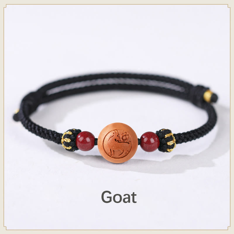 Armband Zinnober Chinesisches Tierkreis – Wohlstand – Bild 23