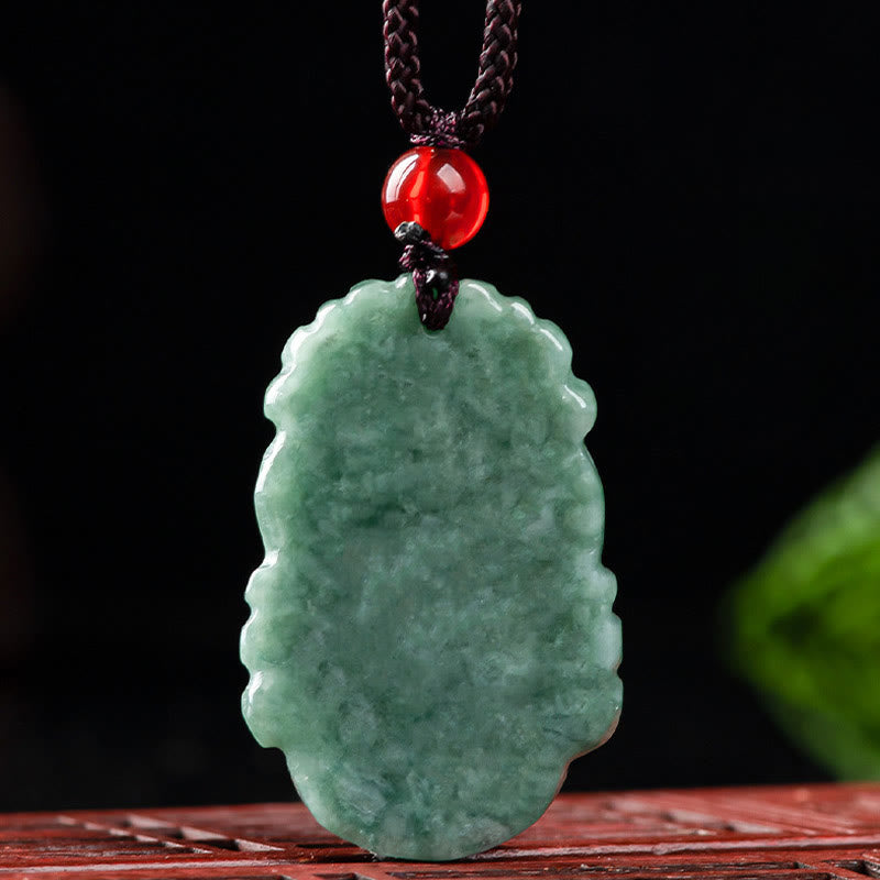 Kette Jade Chinesischer Tierkreis – Wohlstand & Fokus – Bild 12 – Jade Kette Chinesischer Tierkreis Anhänger grüner Naturstein Wohlstand Fokus