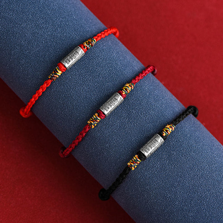 Drei rote Armbänder 925 Silber – Schutz & Stärke mit Perlen