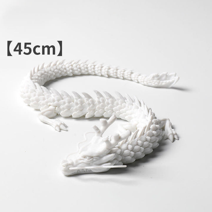 Drachen Figur Leuchtend Feng Shui Weißer Drache