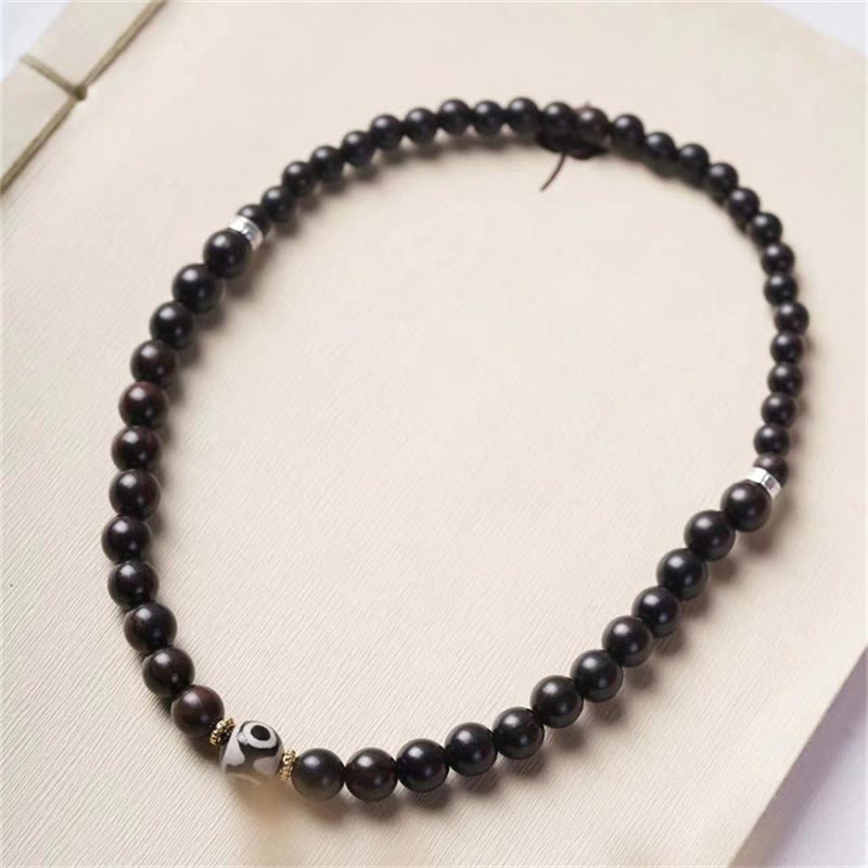 Armband Ebenholz Dzi – Balance & Schutz