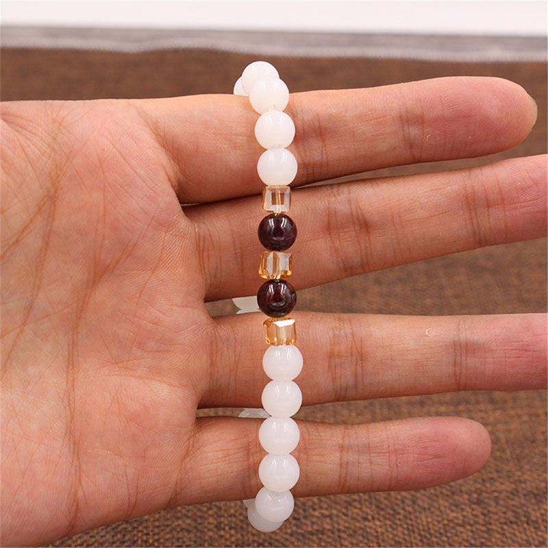Armband Weiße Jade – Schutz
