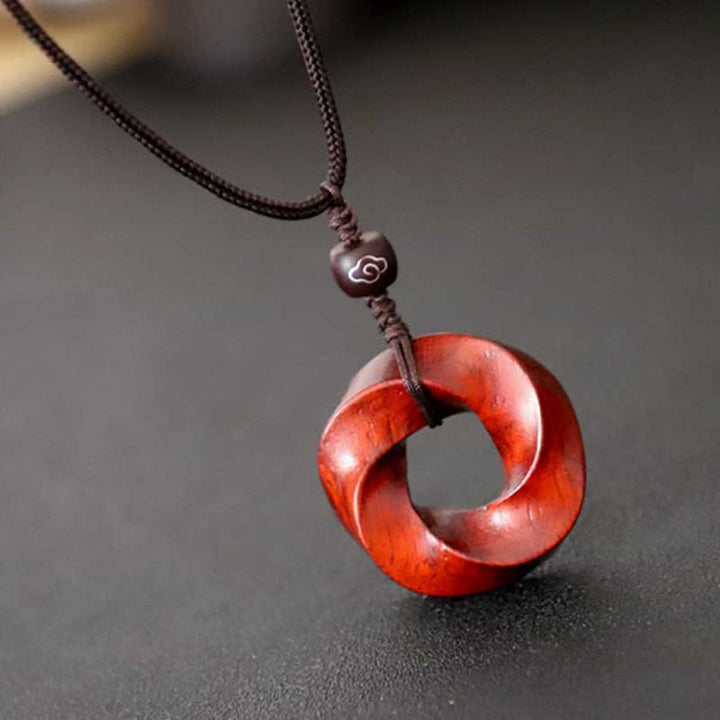 Anhänger Kette Rote Karneol Spirale Symbol