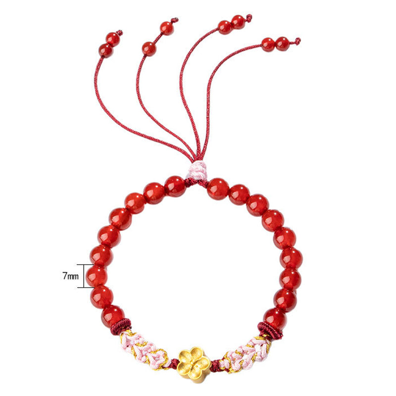 Armband 925 Silber Roter Achat