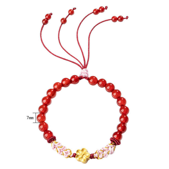 Armband 925 Silber Roter Achat