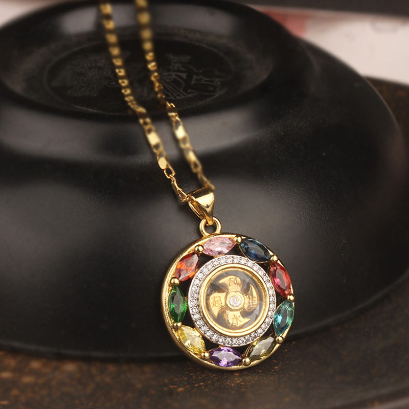 Kette Zirkon Kupfer – Wohlstand