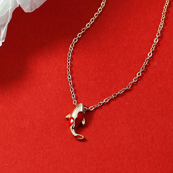 Kette Kupfer Koi Fisch – Wohlstand