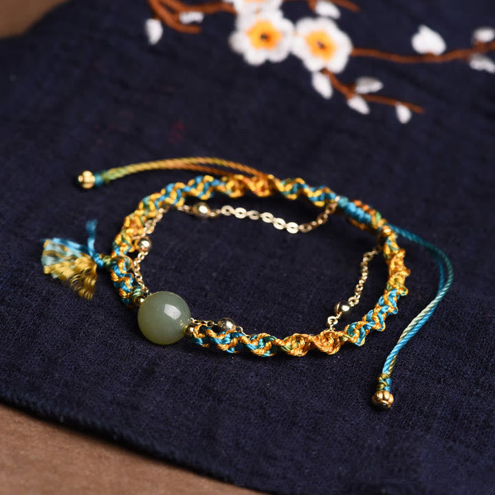 Armband Jade – Glück & Fülle Stärke
