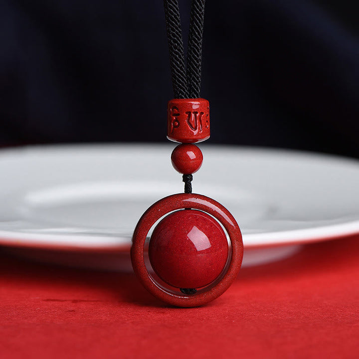 Kette Zinnober PiXiu – Glück & Segen