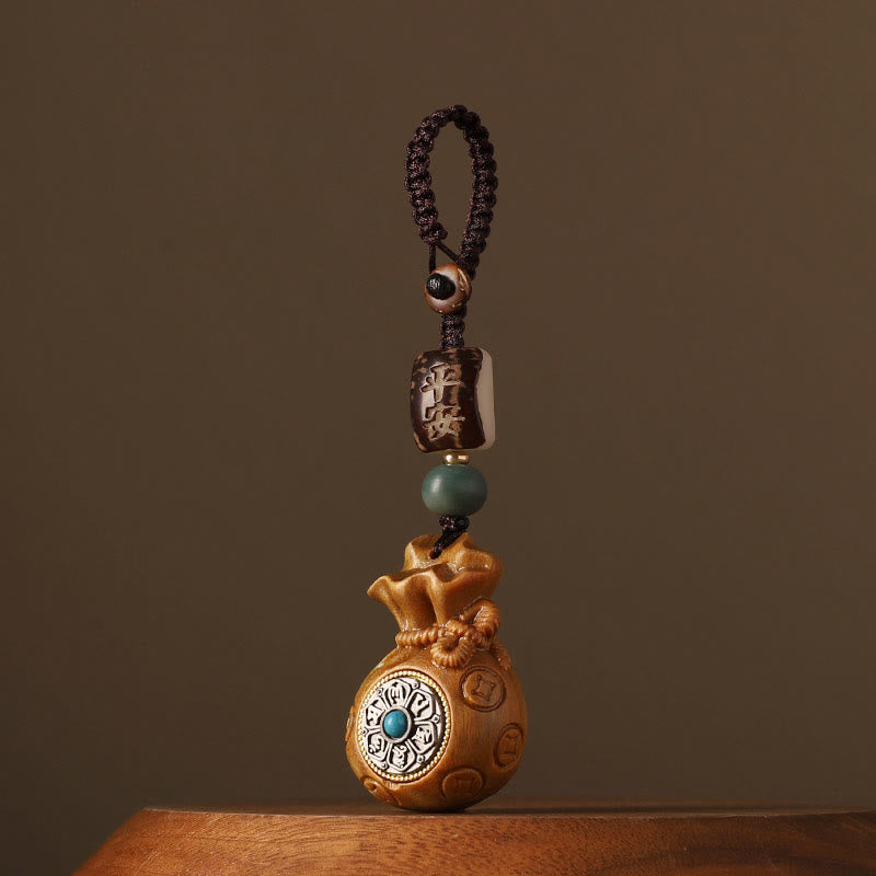 Armband Sandelholz Om Mani Padme Hum – Schutz Energie