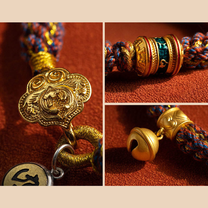 Armband 925 Silber Om Mani Padme Hum – Glück