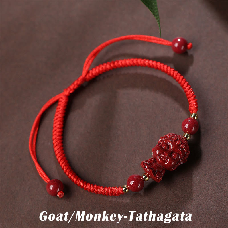 Armband Zinnober Chinesisches Tierkreis – Segen – Bild 10