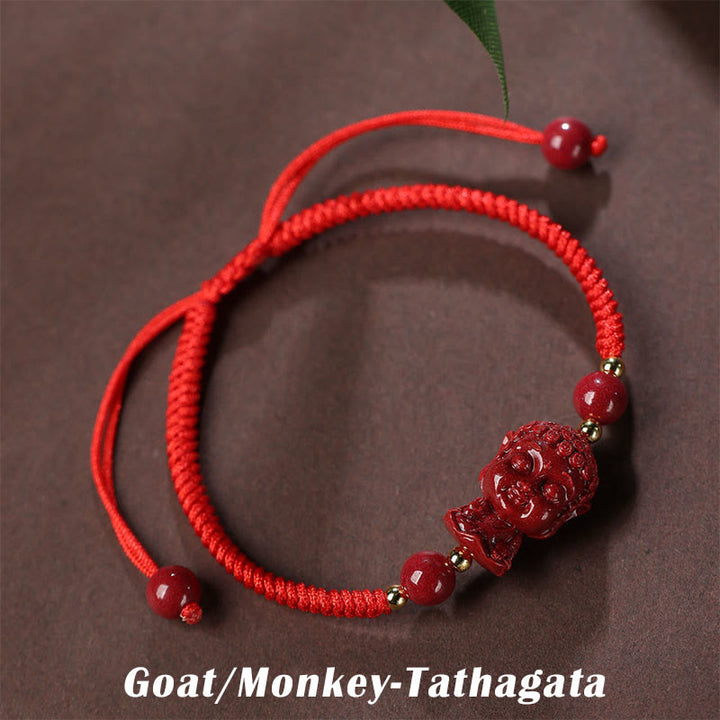 Armband Zinnober Chinesisches Tierkreis – Segen – Bild 10